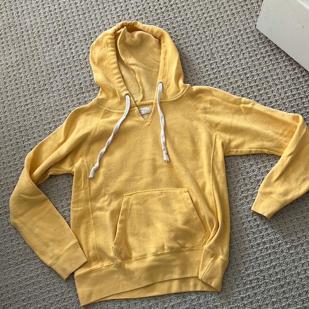 Yellow Ocean Drive Hooded Sweatshirt